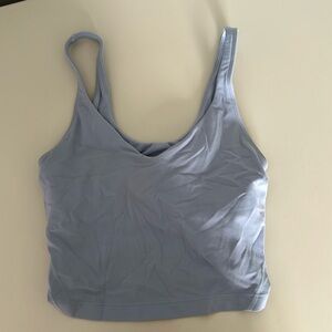 lululemon align tank size 2 light blue